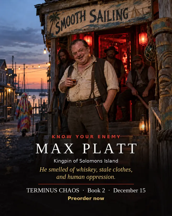 Max Platt, Kingpin of Solomons Island