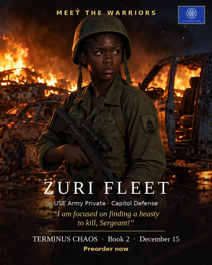 Zuri Fleet, USE Army Private · Capitol Defense